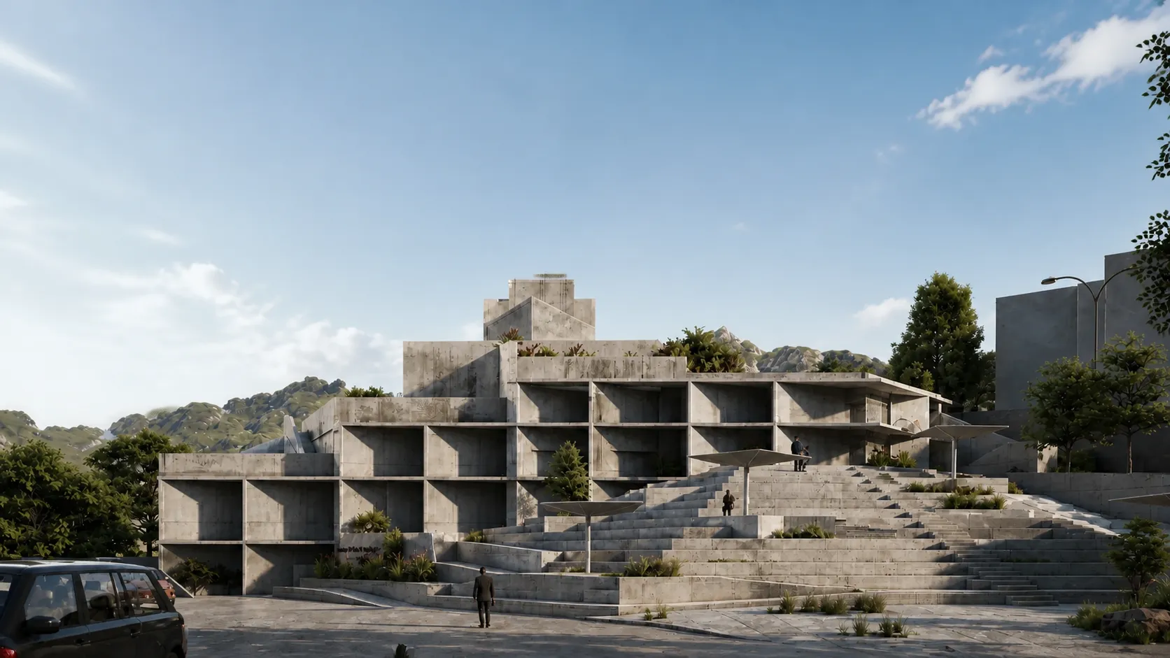 Cascading Library - Architecture project by HANG in Malappuram, Kerala