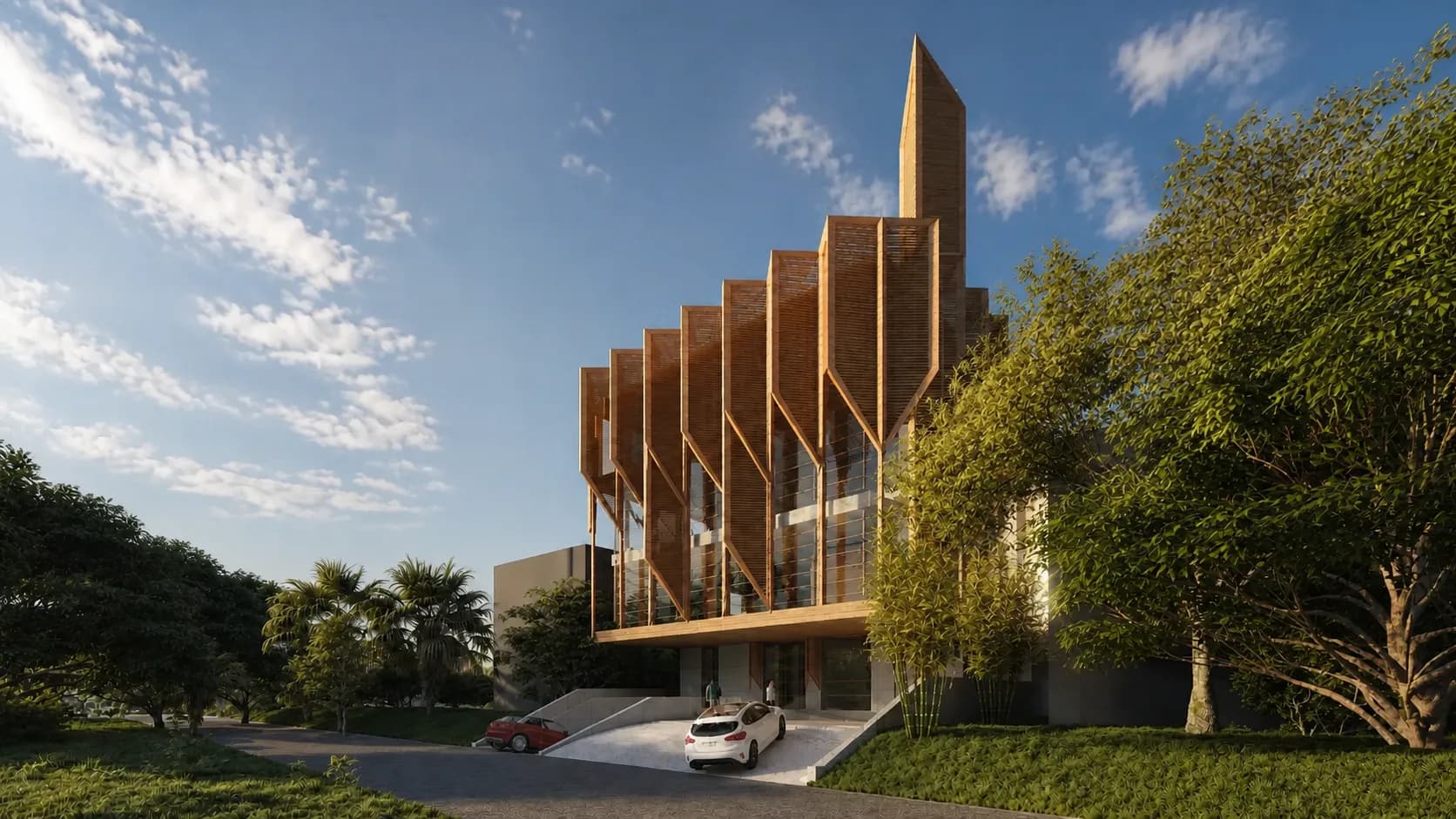 Community Center - Architecture project by HANG in Kozhikode, Kerala