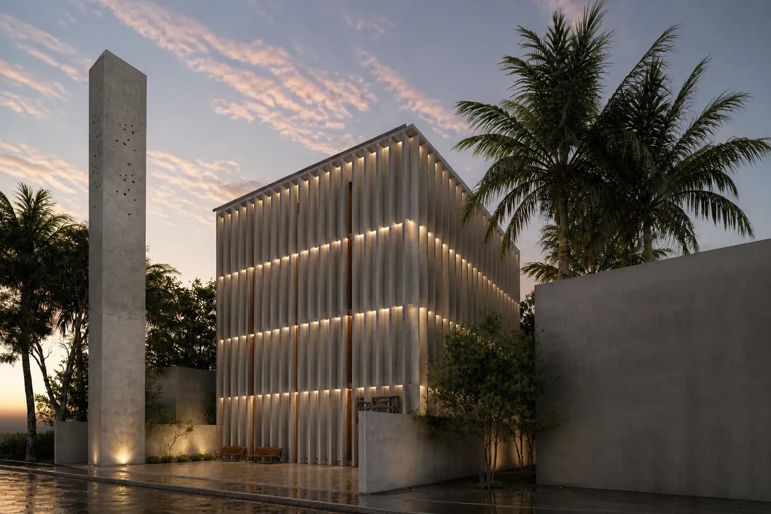 Cultural Center - Architecture project by HANG in Wandoor, Malappuram