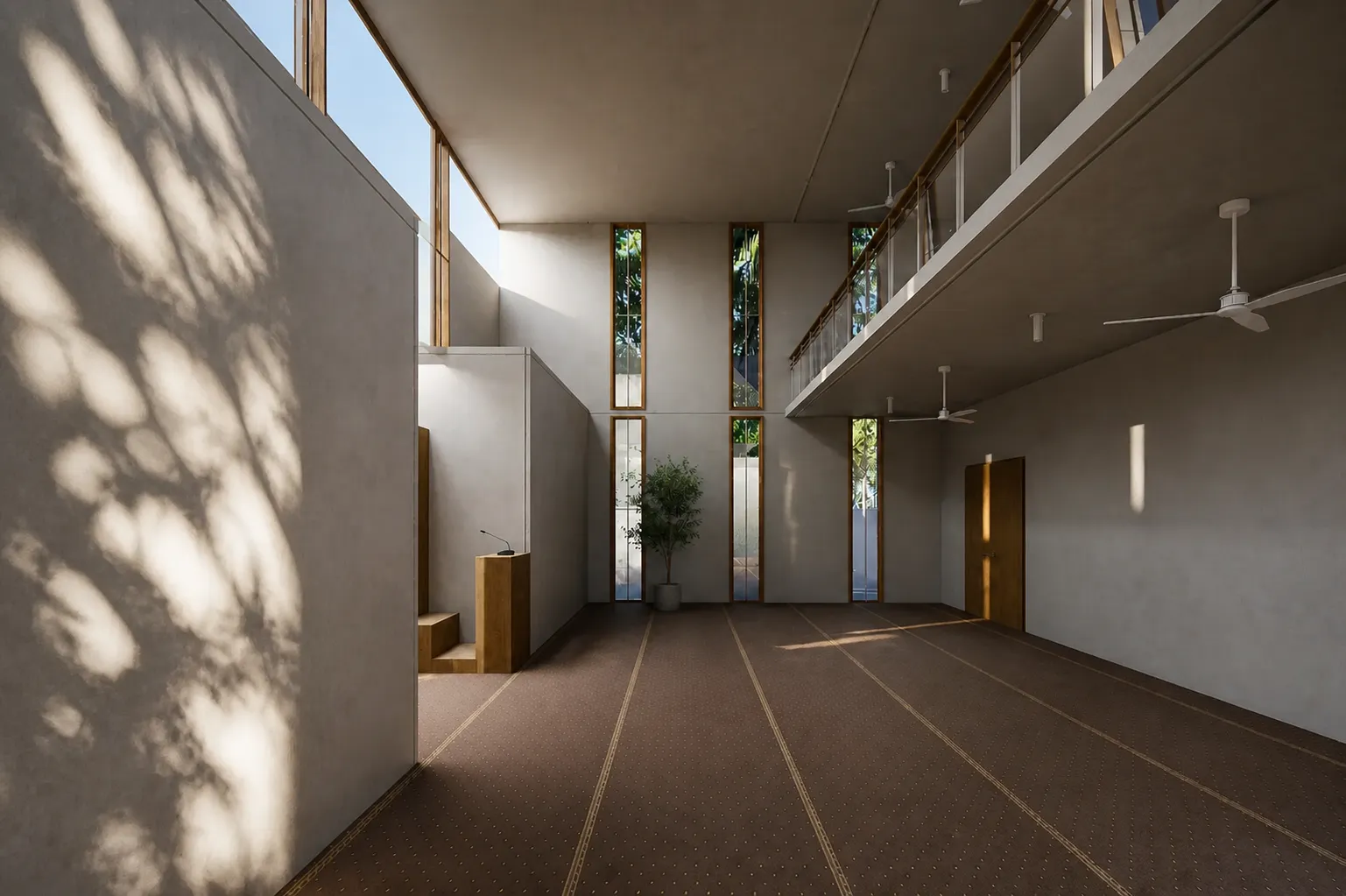 Cultural Center architectural detail view 4