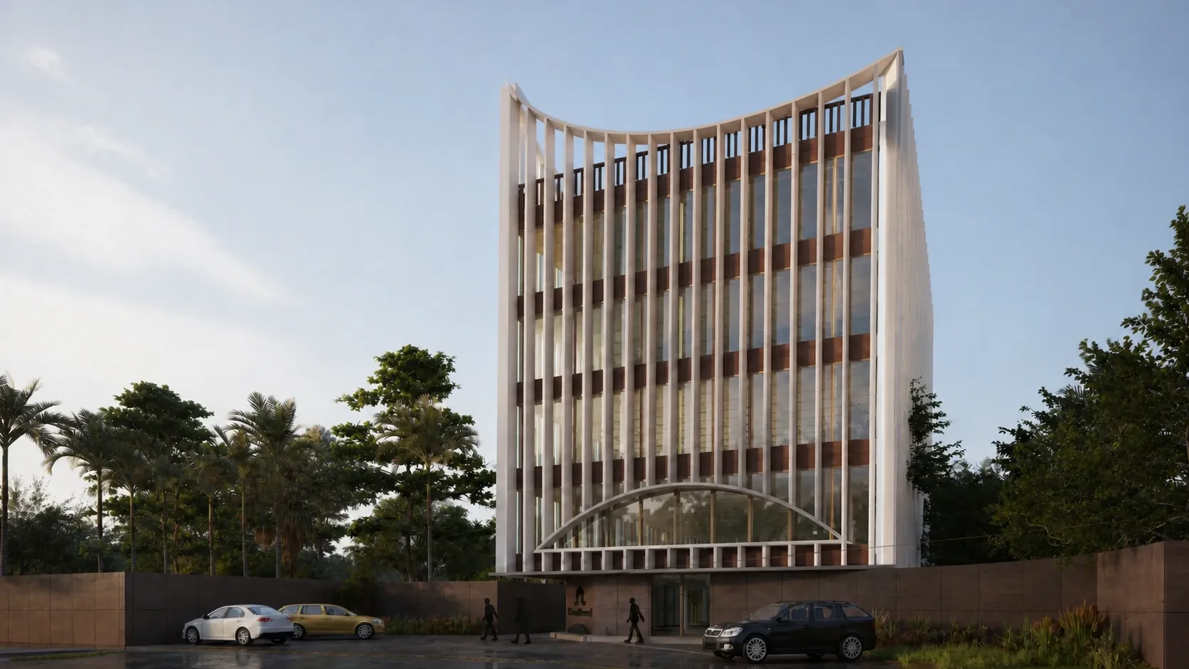 DharuThanzeel Educational Center architectural detail view 1