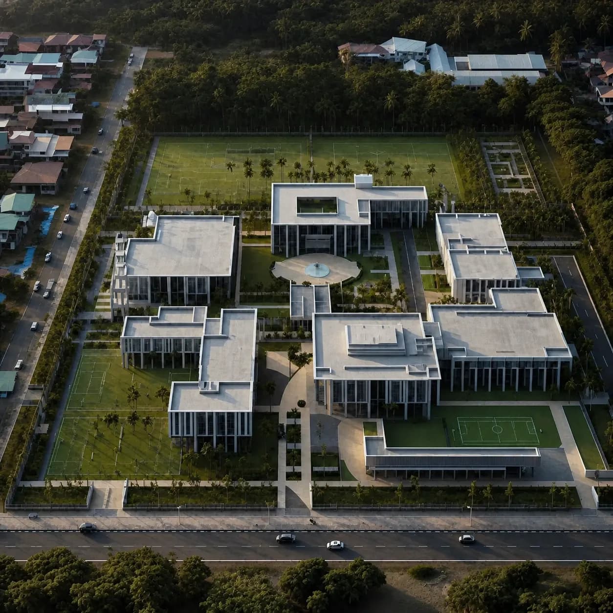 Educational Academy - Architecture project by HANG in Ponnani, Kerala