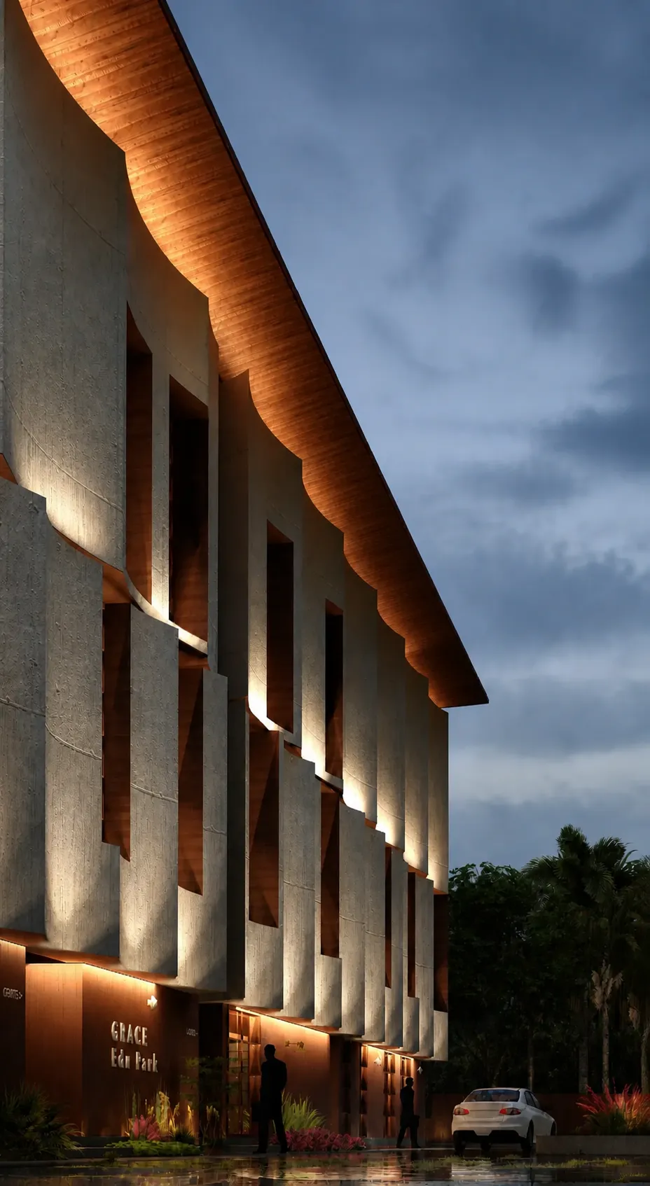 GRACE Edu Park - Architecture project by HANG in Nanmanda, Kerala