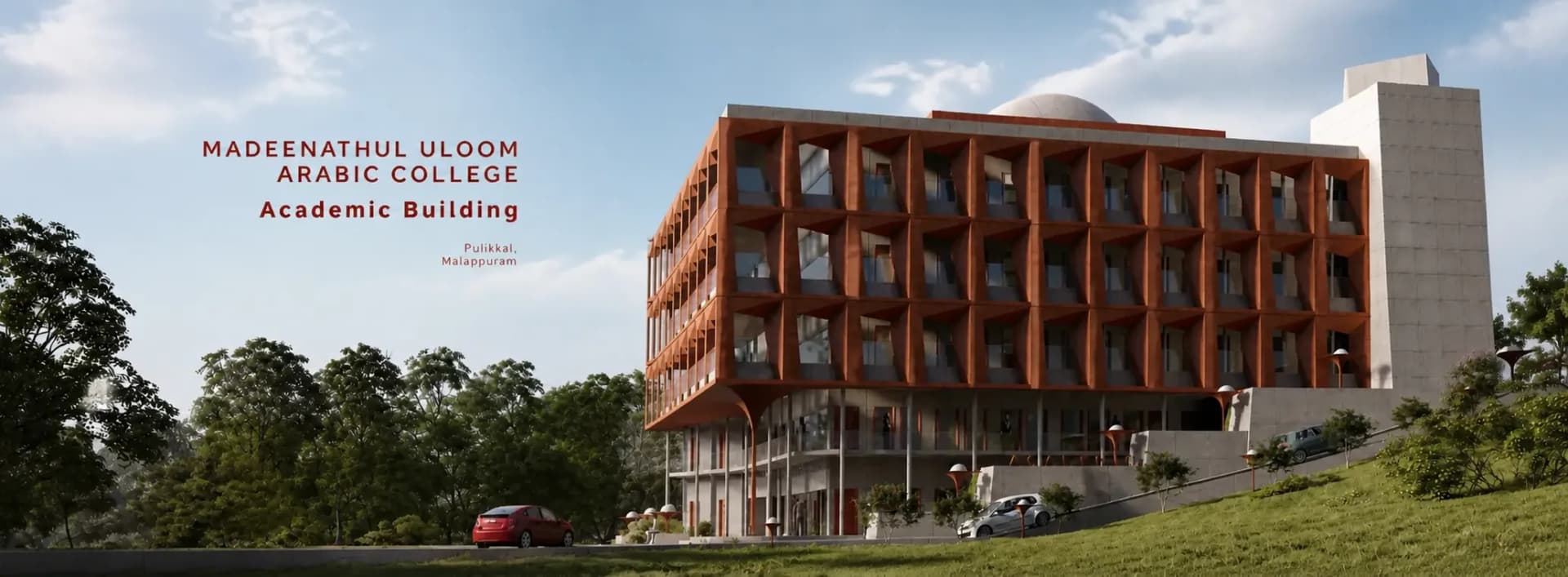 MUA Academic Building - Architecture project by HANG in Pulikkal, Kerala