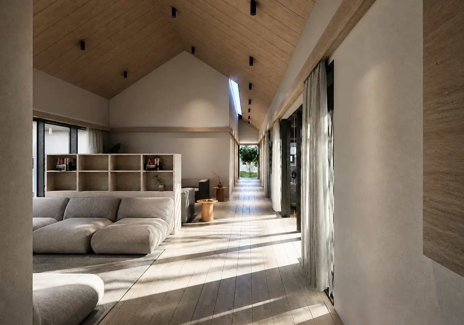 Out-House Villa architectural detail view 4