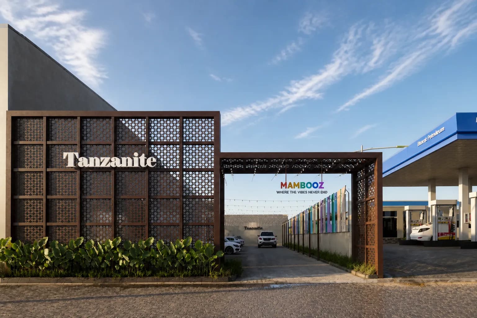 TANZANITE Food Park - Architecture project by HANG in Kottakkal, Kerala